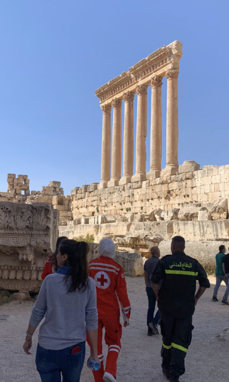Baalbek archaeological site